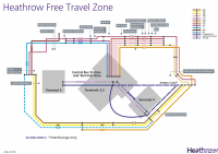 Бесплатный трансфер между терминалами и по территории аэропорта the airport London Heathrow Airport