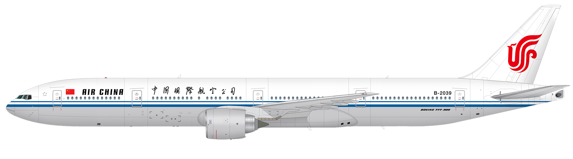 关于航班信息CA981 Air China: 北京— 纽约