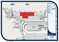 Схема Терминала 3 空港 シドニーキングスフォードスミス国際空港
