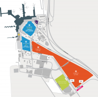 Карта парковок аэропорта the airport Melbourne International Airport