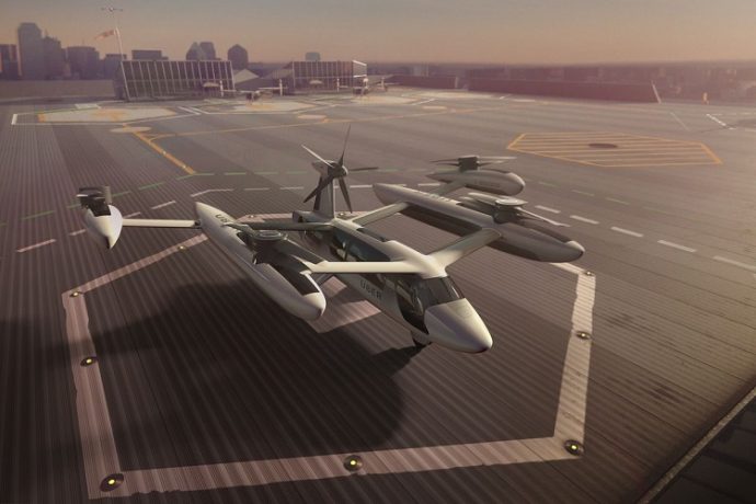 Uber’s flying taxi