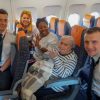 A 95-year old passenger first flight ever