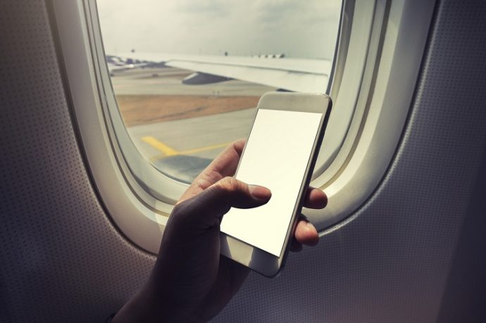 Can cell phones pose a crash threat to planes?