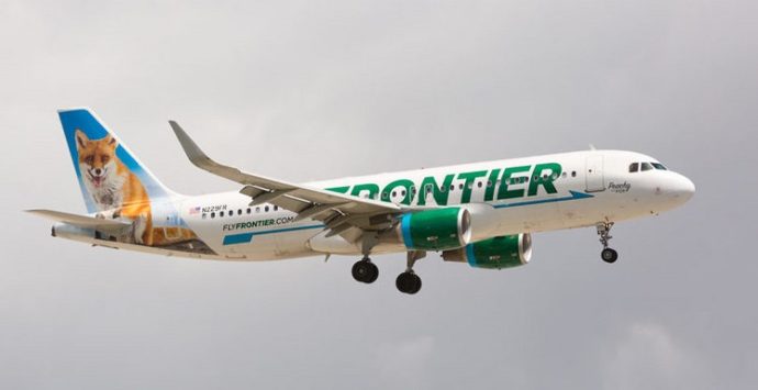 Frontier Airlines offers free flights