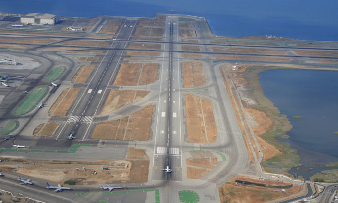 Due to SFO runway closure alternative ways offered by United