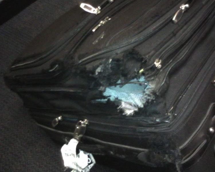 What to do if your luggage is damaged