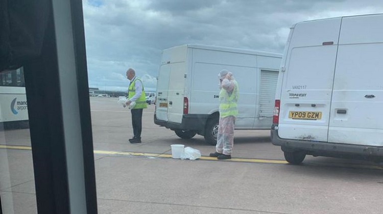 Flybe passenger falls sick on flight to Manchester