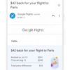 Google refunds the difference if flights become cheaper