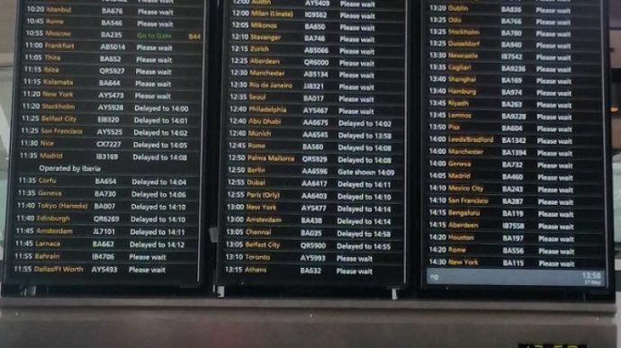 Heathrow Airport strikes: 172 flights are cancelled