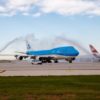 Farewell to KLM Boeing 747 on its Chicago route