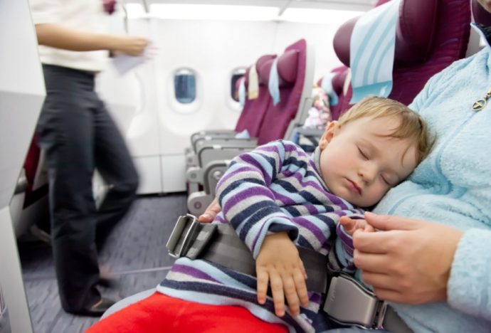 Flying with infants: all about cots & bassinets