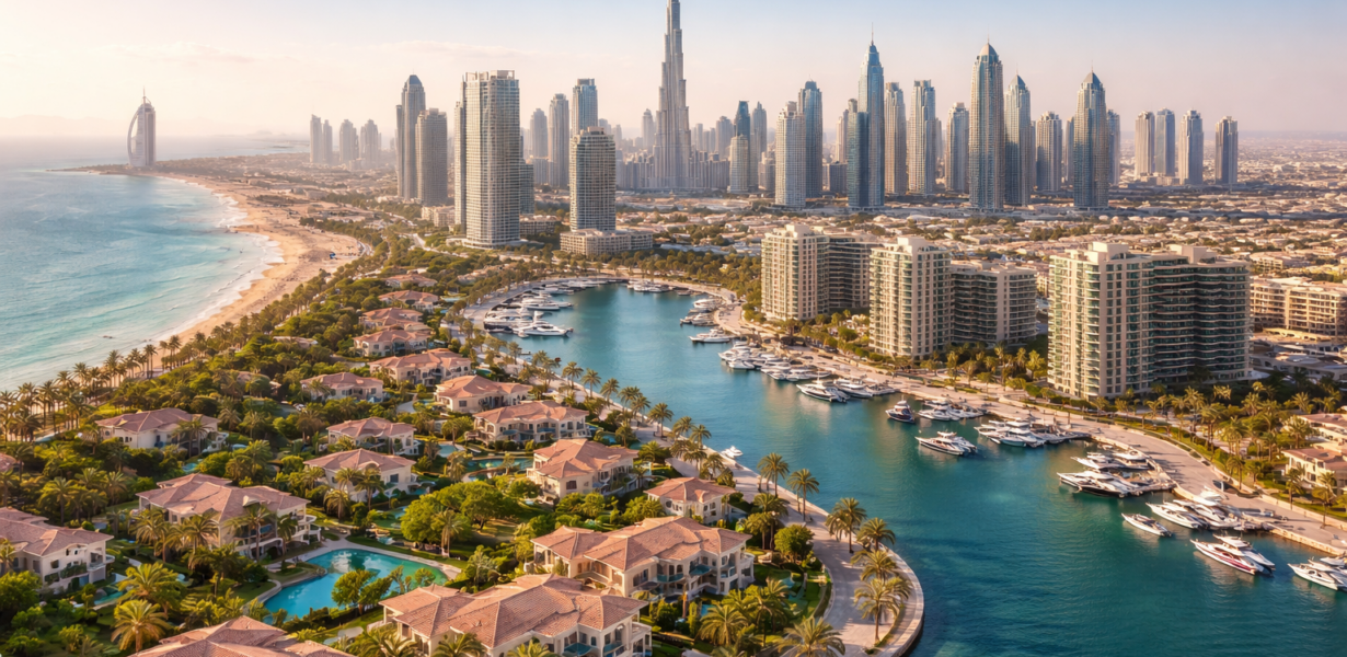 Dubai Districts with Fully Established Infrastructure